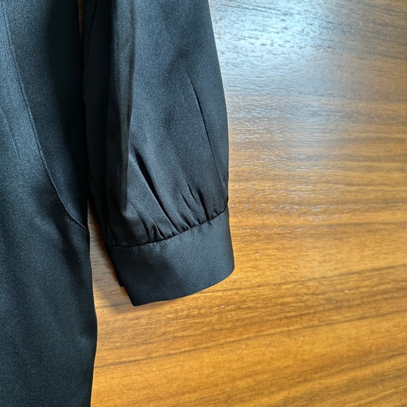 ANINE BING x Helena Christensen Rosalie jumpsuit - XS, 100% black silk - Picture 6 of 12